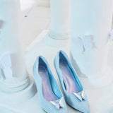 Fairytale Fantasy Comfy Pumps In Blue - myballerine