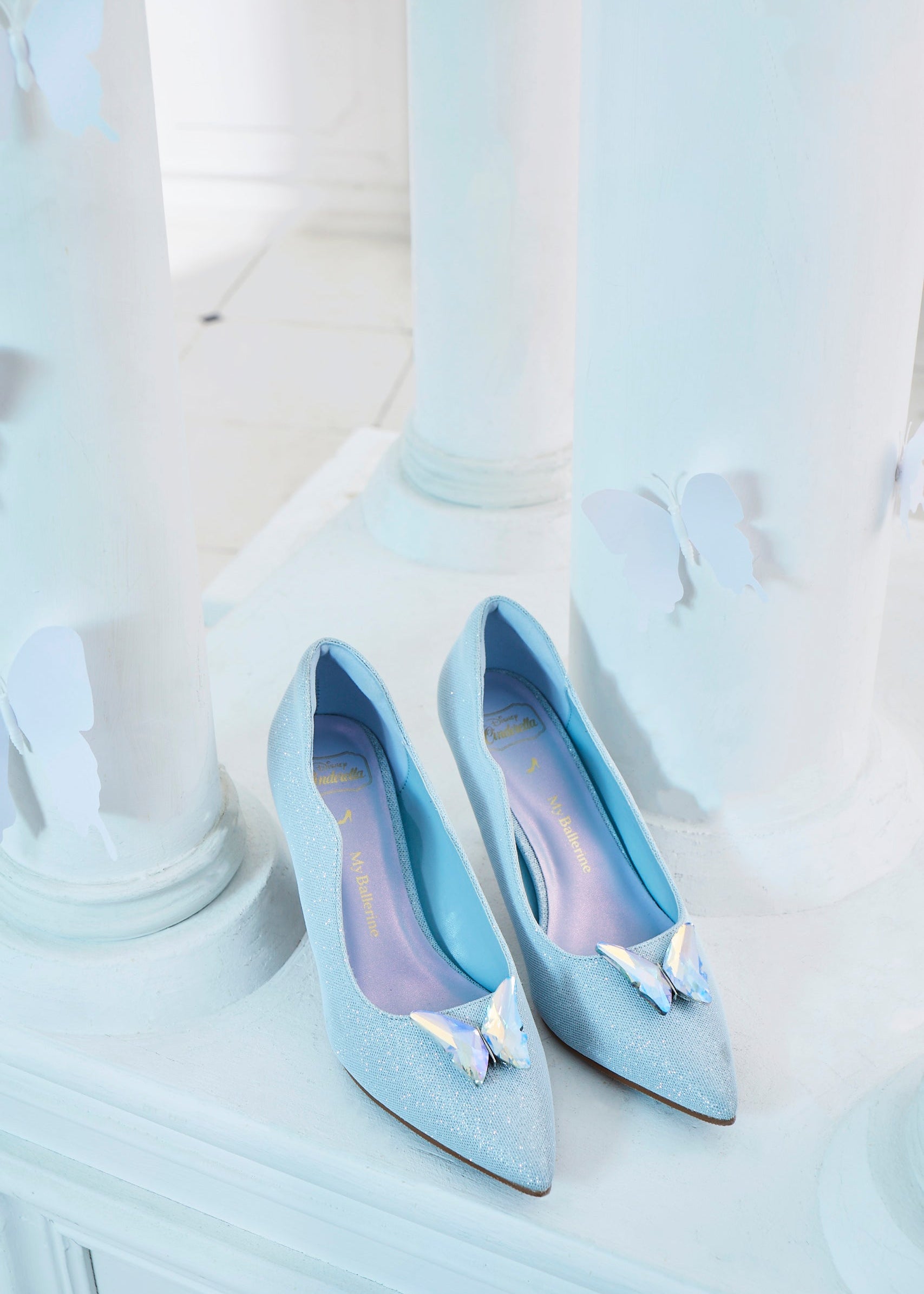 Fairytale Fantasy Comfy Pumps In Blue - myballerine