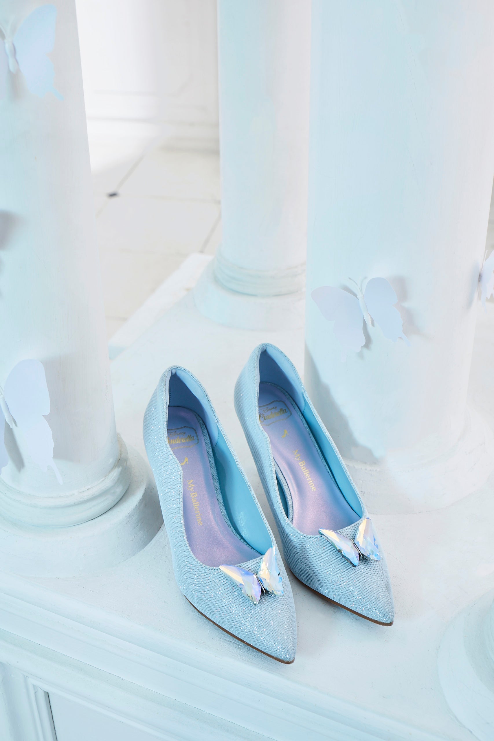 Fairytale Fantasy Comfy Pumps In Blue - myballerine