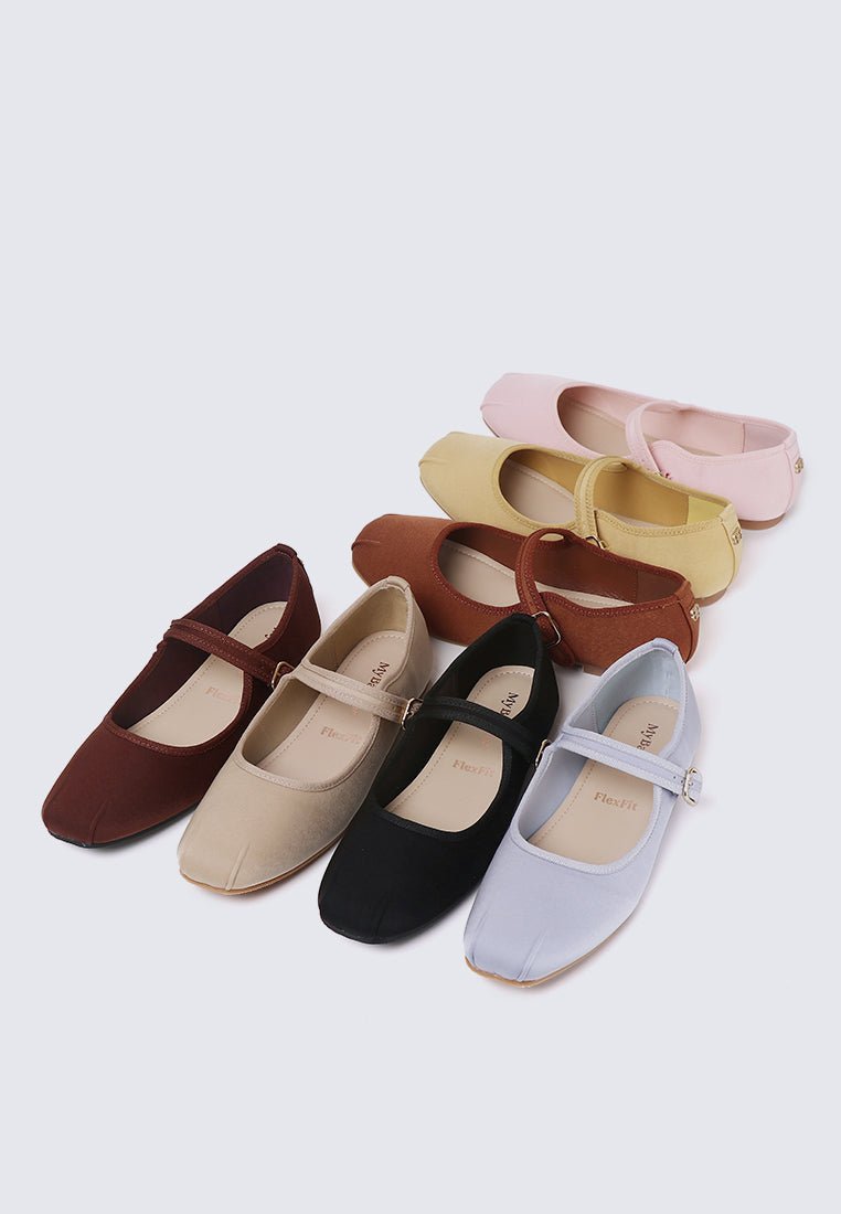 Faye FlexFit Comfy Ballerina In EspressoBallerina - myballerine