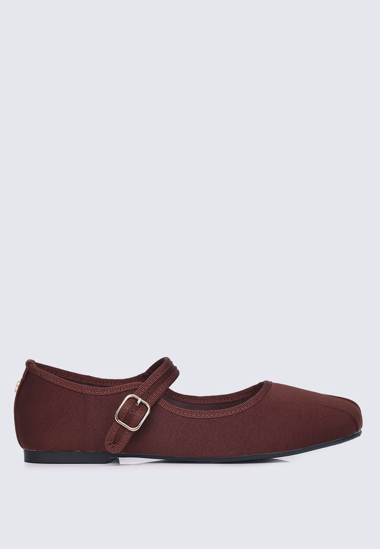 Faye FlexFit Comfy Ballerina In EspressoBallerina - myballerine