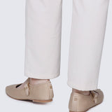 Faye FlexFit Comfy Ballerina In KhakiBallerina - myballerine