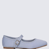 Faye FlexFit Comfy Ballerina In Light BlueBallerina - myballerine