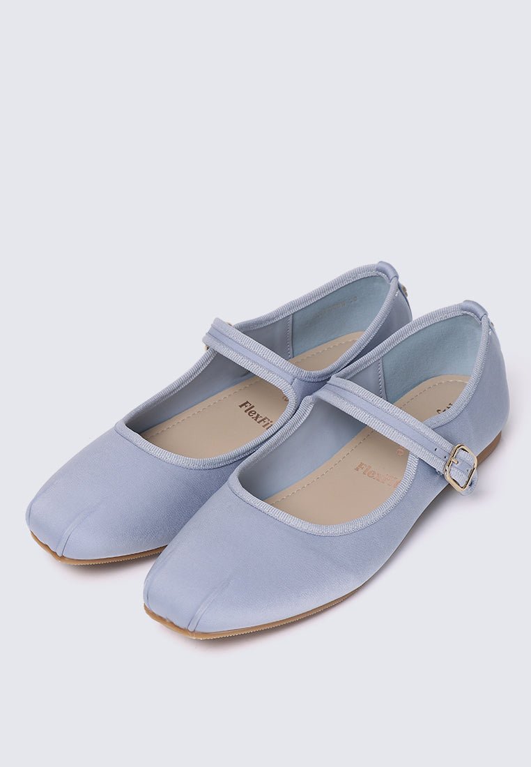 Faye FlexFit Comfy Ballerina In Light BlueBallerina - myballerine