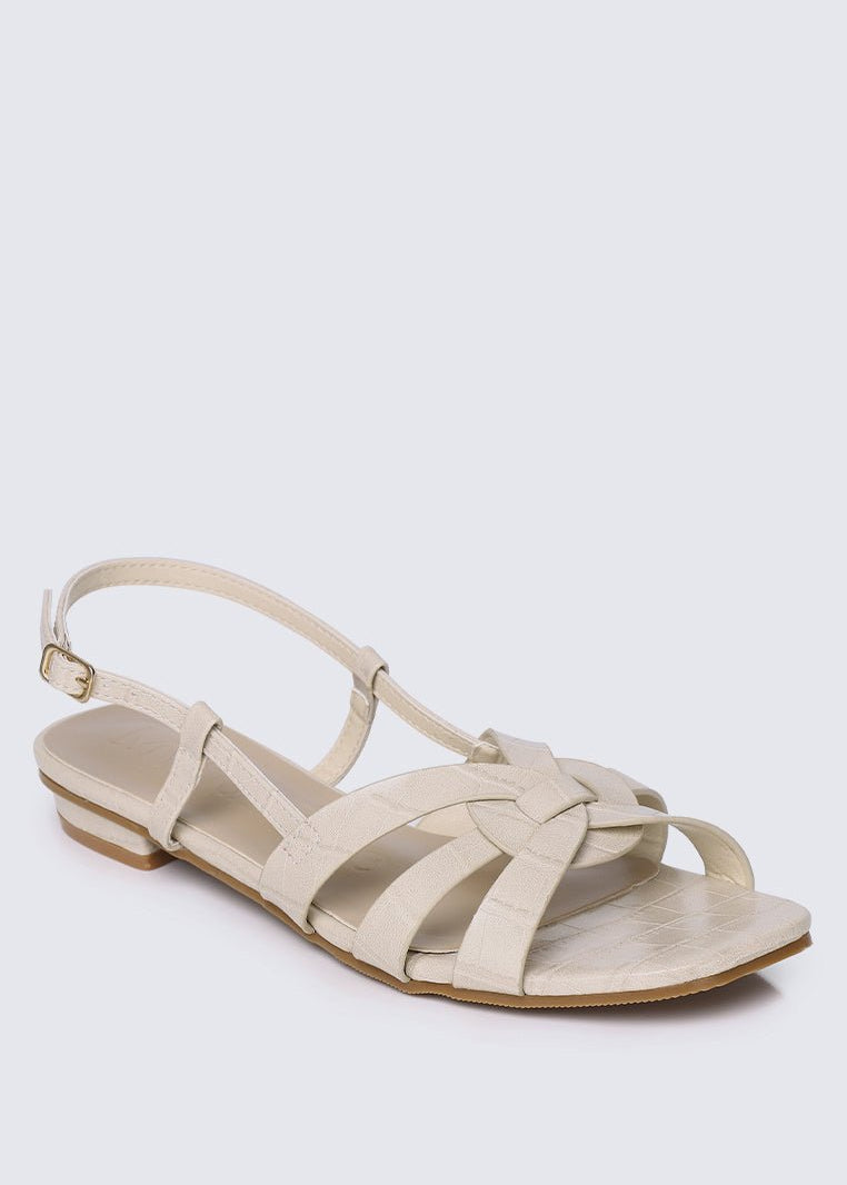 Finley Comfy Sandals In AlmondSandals - myballerine