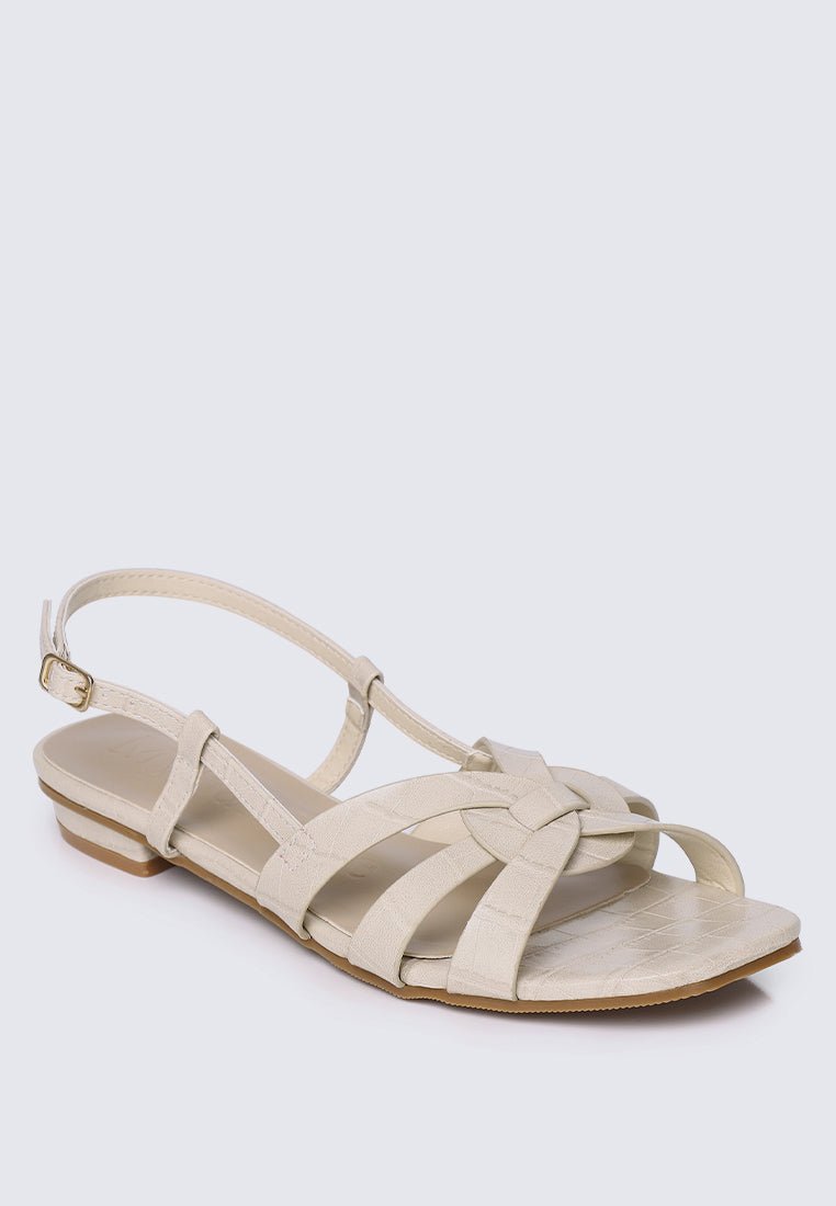 Finley Comfy Sandals In AlmondSandals - myballerine