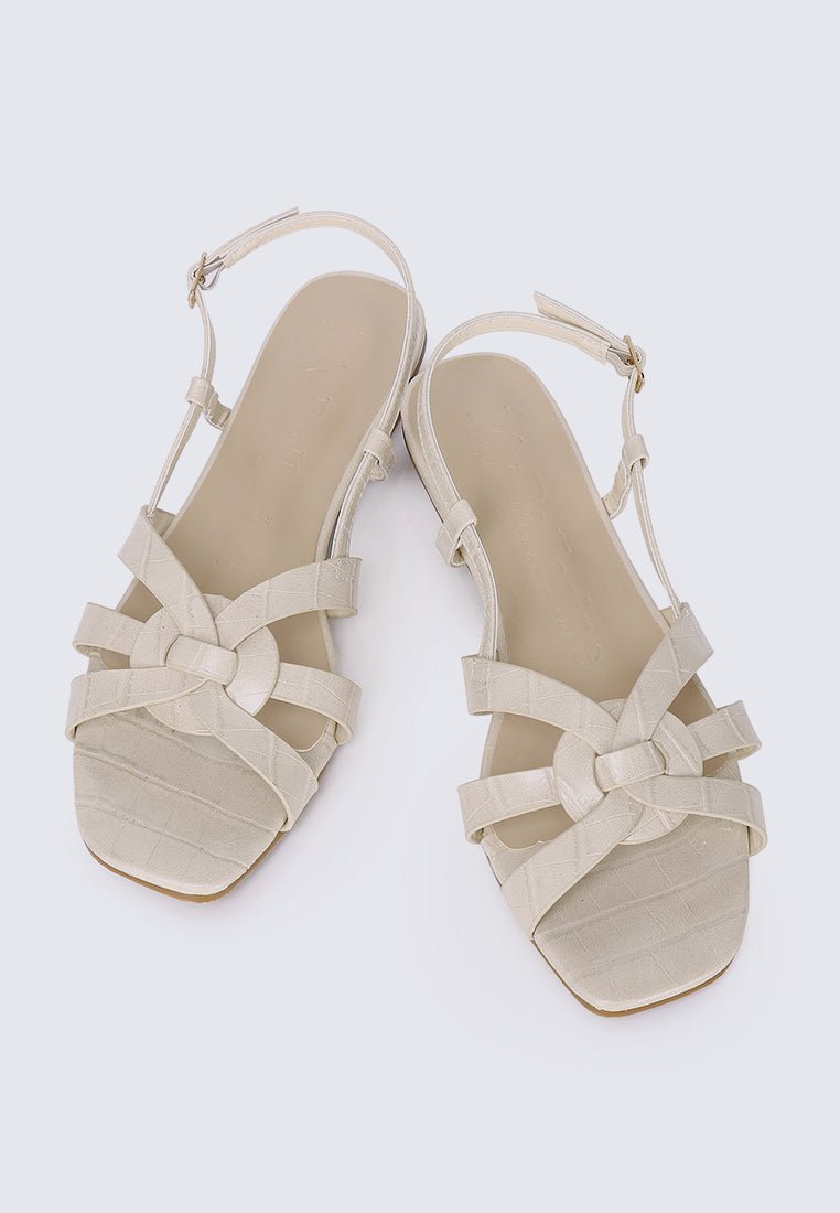 Finley Comfy Sandals In AlmondSandals - myballerine