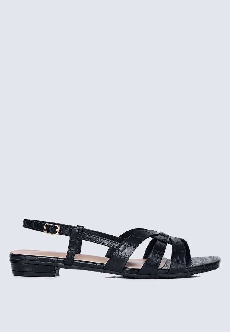 Finley Comfy Sandals In BlackSandals - myballerine