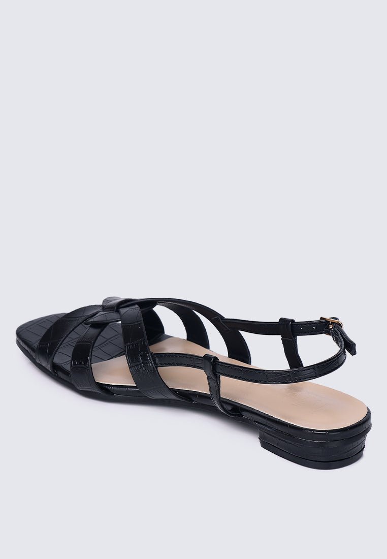 Finley Comfy Sandals In BlackSandals - myballerine