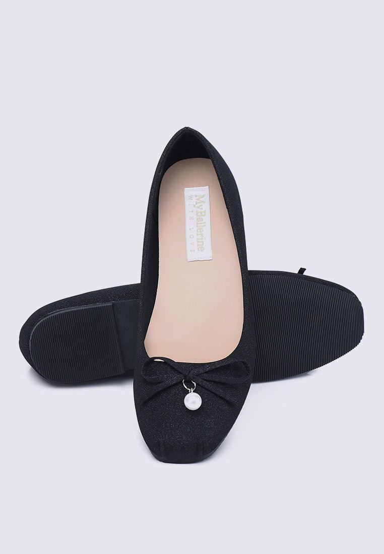 Gem Comfy Ballerina In BlackBallerina - myballerine