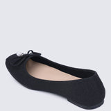 Gem Comfy Ballerina In BlackBallerina - myballerine