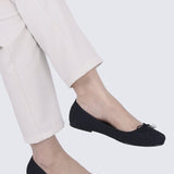 Gem Comfy Ballerina In BlackBallerina - myballerine