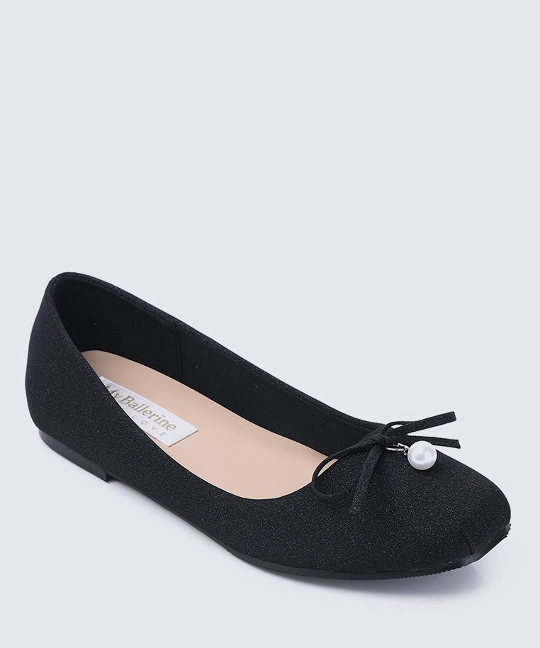 Gem Comfy Ballerina In BlackShoes - myballerine