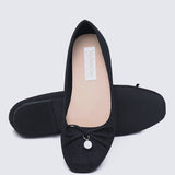 Gem Comfy Ballerina In BlackShoes - myballerine
