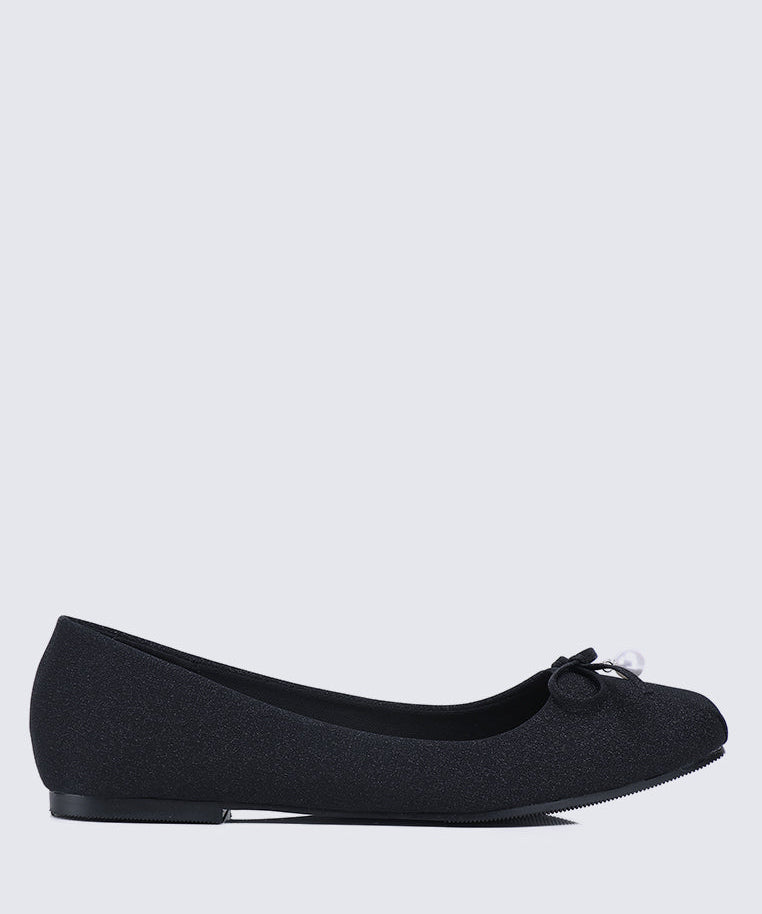 Gem Comfy Ballerina In BlackShoes - myballerine