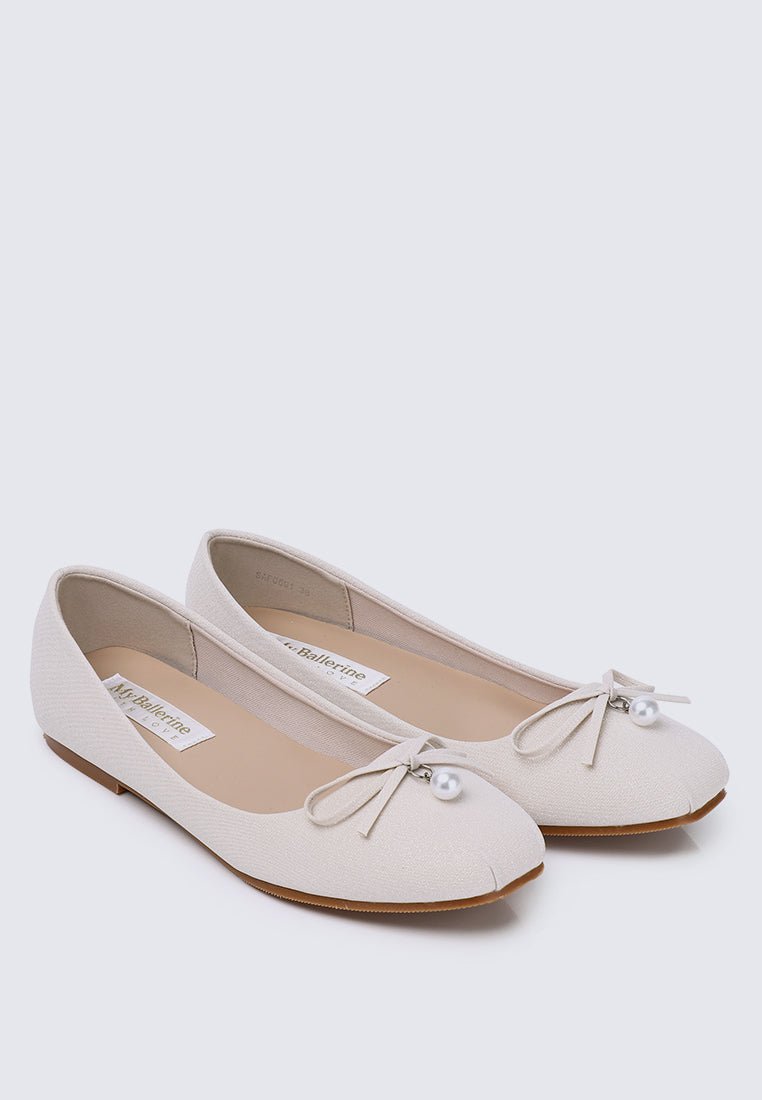 Gem Comfy Ballerina In NudeShoes - myballerine
