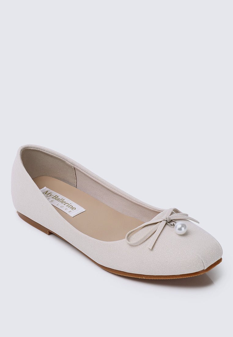 Gem Comfy Ballerina In NudeShoes - myballerine