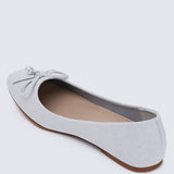 Gem Comfy Ballerina In SilverBallerina - myballerine