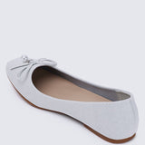 Gem Comfy Ballerina In SilverShoes - myballerine