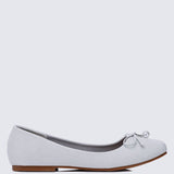Gem Comfy Ballerina In SilverShoes - myballerine