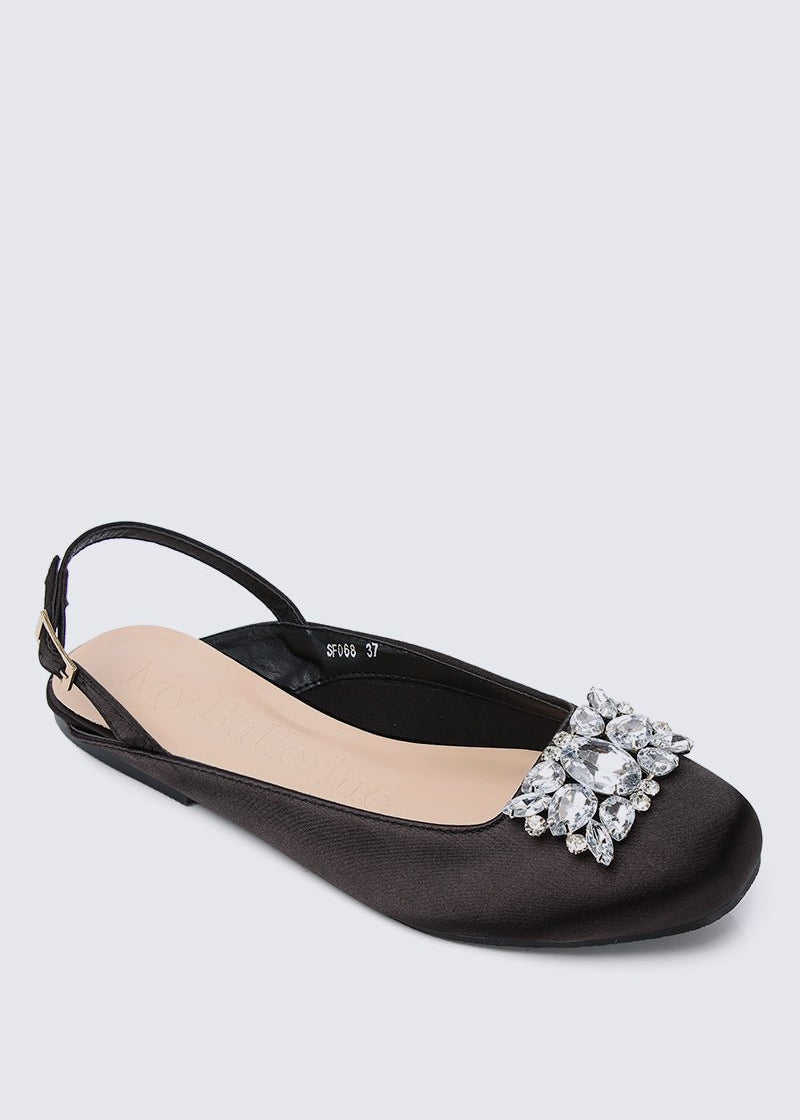 Gemie Comfy Ballerina In BlackShoes - myballerine