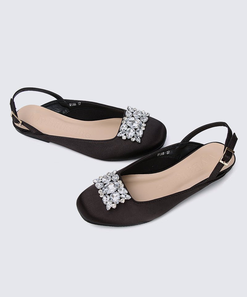 Gemie Comfy Ballerina In BlackShoes - myballerine