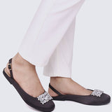 Gemie Comfy Ballerina In BlackShoes - myballerine