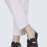 Gentle Feet Comfy Wedges In BlackShoes - myballerine