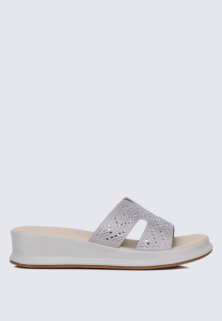 Gentle Feet Comfy Wedges In GreyShoes - myballerine