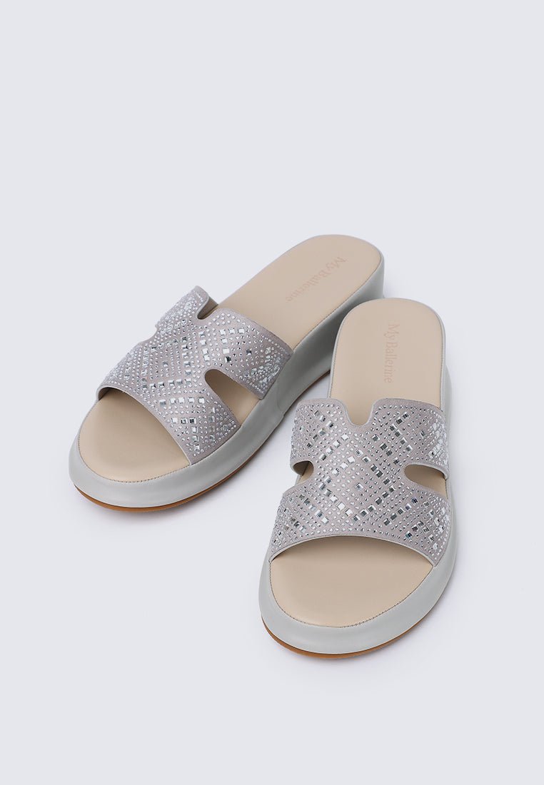 Gentle Feet Comfy Wedges In GreyShoes - myballerine