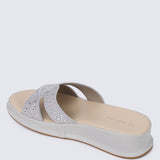 Gentle Feet Comfy Wedges In GreyShoes - myballerine