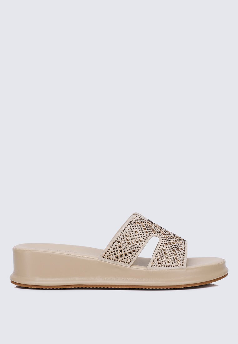 Gentle Feet Comfy Wedges In NudeShoes - myballerine