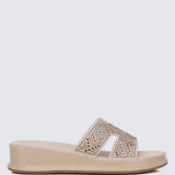 Gentle Feet Comfy Wedges In NudeShoes - myballerine