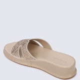 Gentle Feet Comfy Wedges In NudeShoes - myballerine