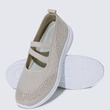 Gentle Walk Comfy Sneakers In NudeShoes - myballerine