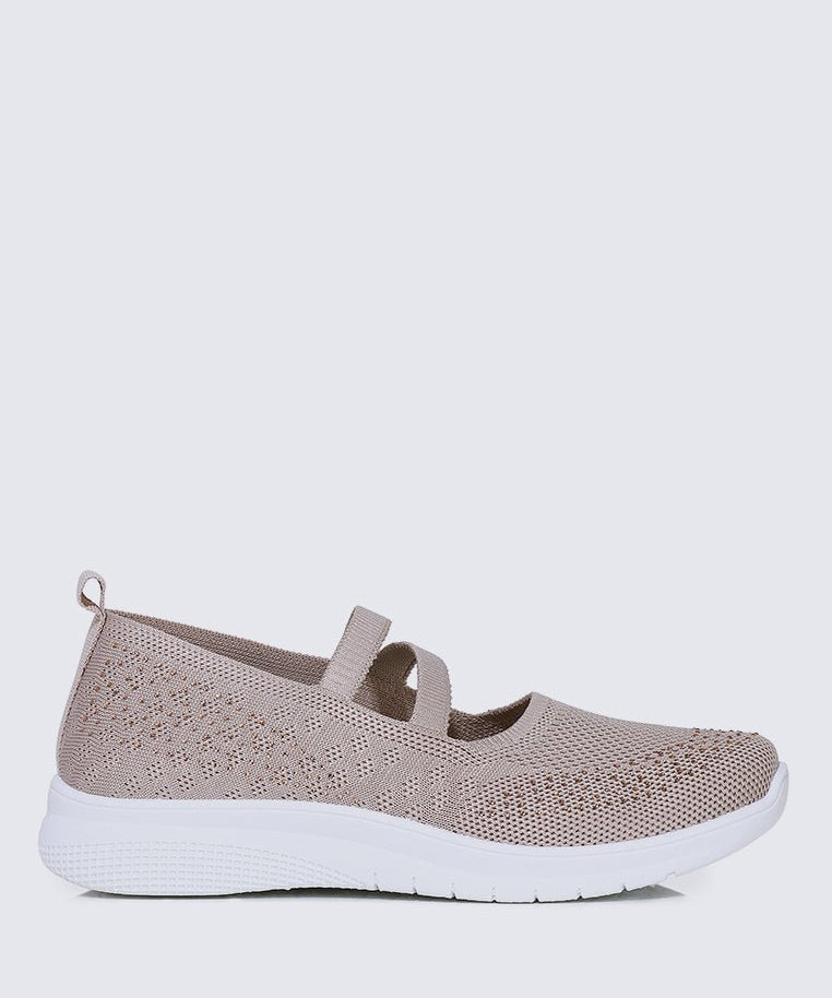 Gentle Walk Comfy Sneakers In PinkShoes - myballerine