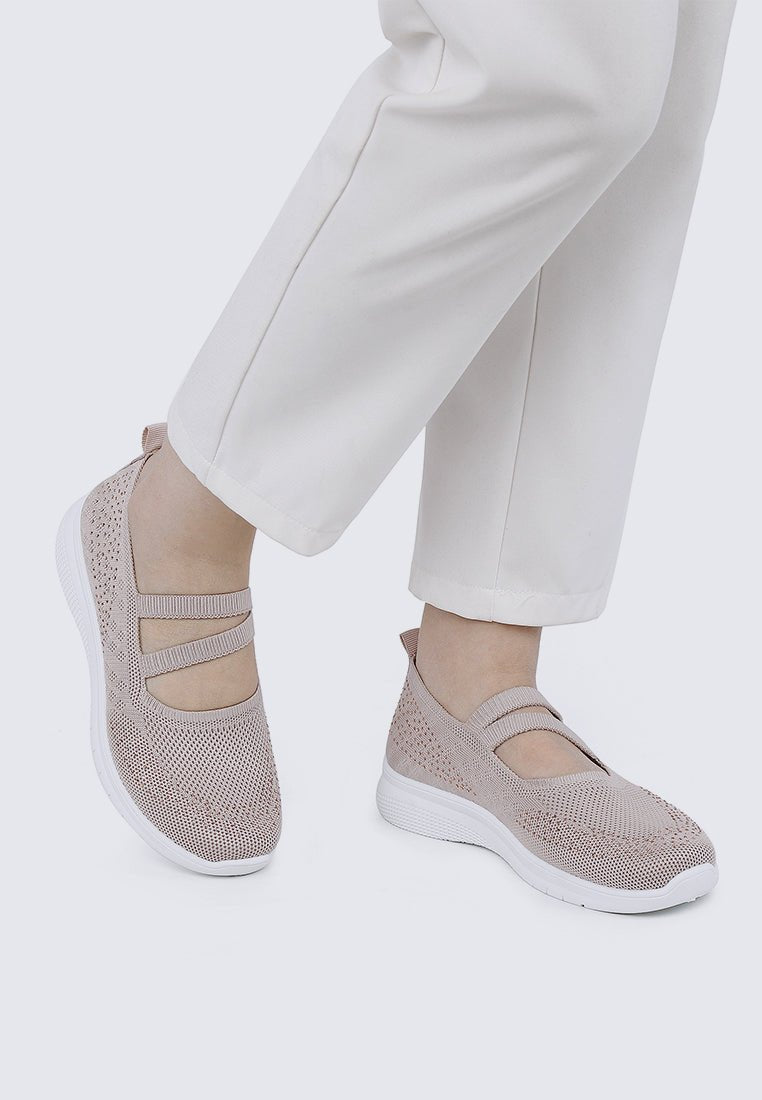 Gentle Walk Comfy Sneakers In PinkShoes - myballerine