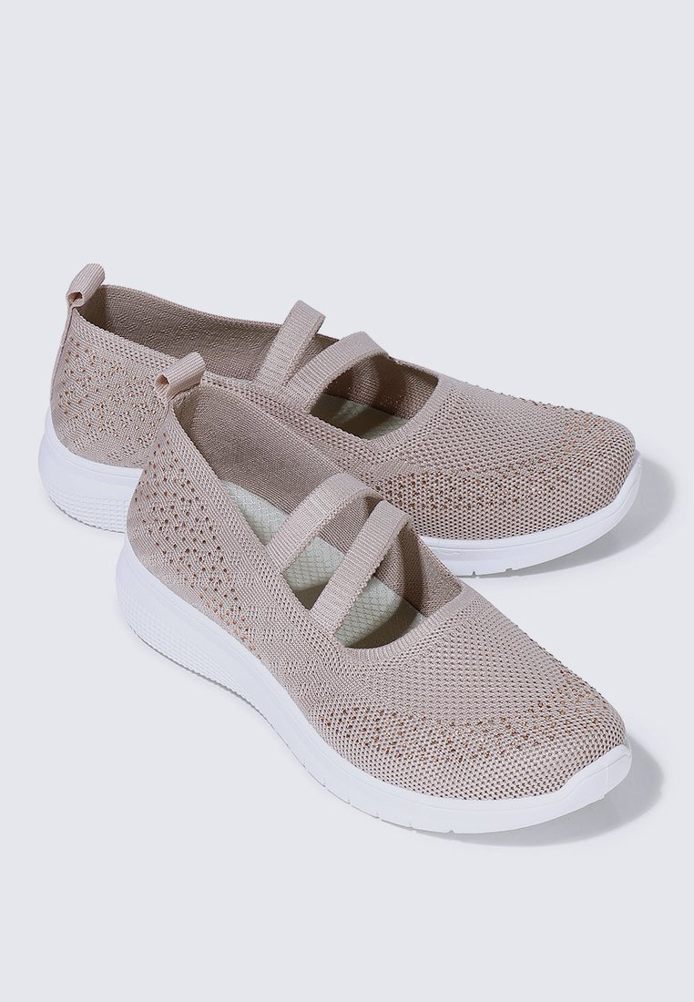 Gentle Walk Comfy Sneakers In PinkShoes - myballerine