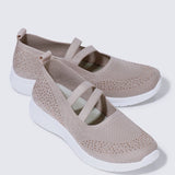 Gentle Walk Comfy Sneakers In PinkShoes - myballerine