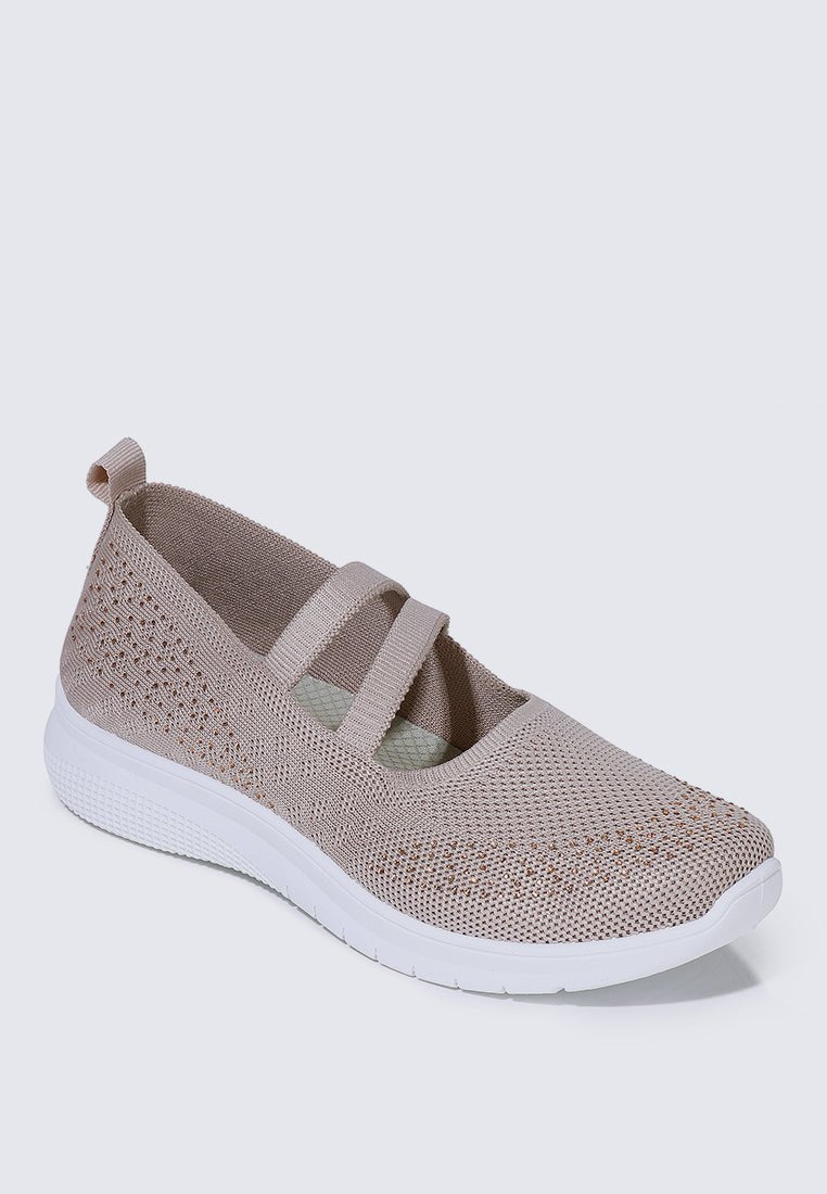 Gentle Walk Comfy Sneakers In PinkShoes - myballerine
