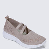 Gentle Walk Comfy Sneakers In PinkShoes - myballerine