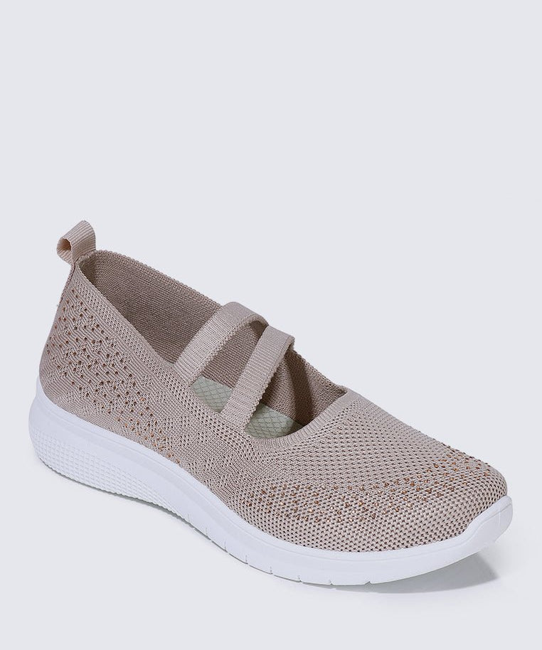 Gentle Walk Comfy Sneakers In PinkShoes - myballerine