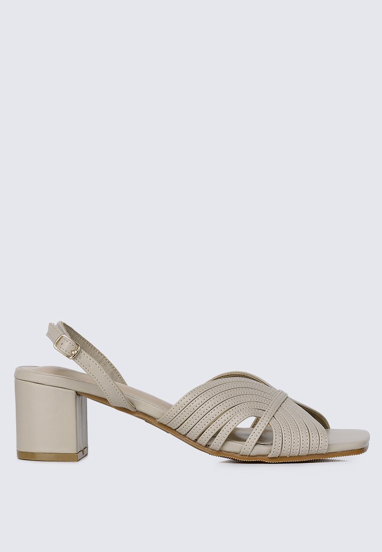Gia Comfy Heels In AlmondShoes - myballerine
