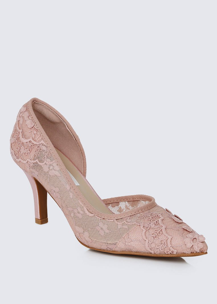 Giana Comfy Pumps In Pink - myballerine