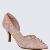 Giana Comfy Pumps In Pink - myballerine