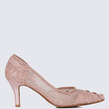 Giana Comfy Pumps In Pink - myballerine