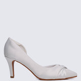 Ginny Comfy Pumps In IvoryShoes - myballerine