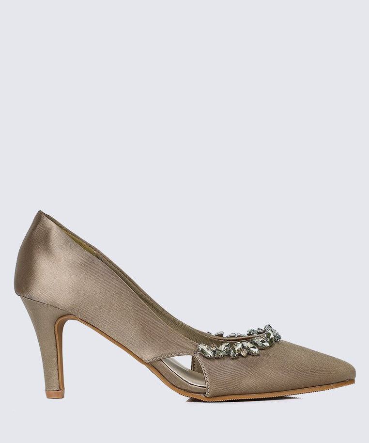 Gisele Comfy Pumps In BronzeShoes - myballerine