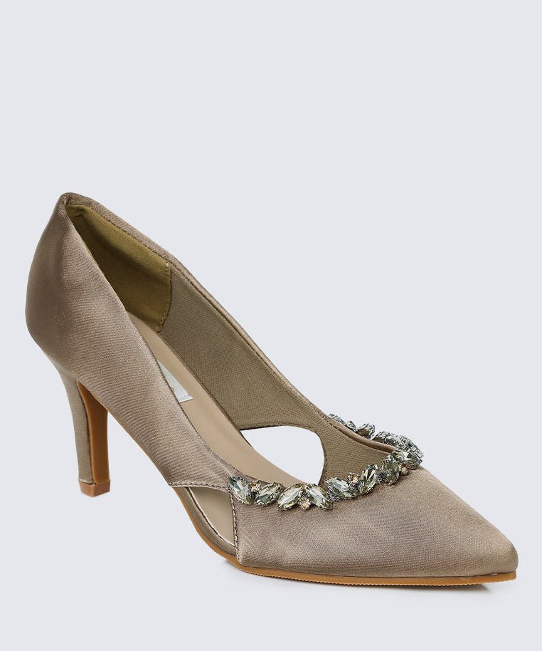 Gisele Comfy Pumps In BronzeShoes - myballerine