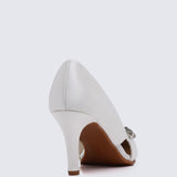 Gisele Comfy Pumps In IvoryShoes - myballerine